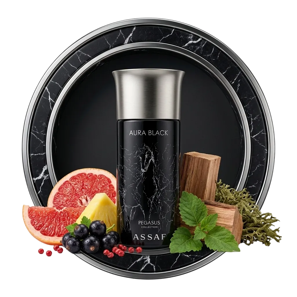 عطر أورا بلاك بيجاسوس من عطور عساف